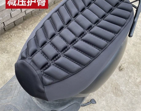 电动车 坐垫套透气防晒摩托车减震座套加厚踏...