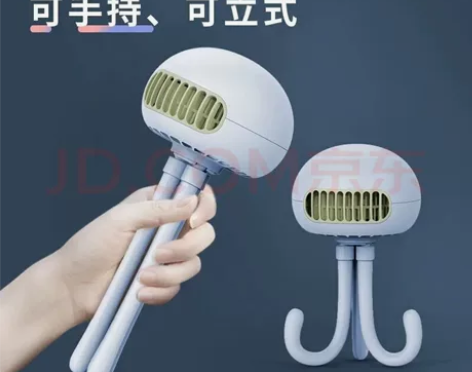 ?科沃 【升级变频摇头】 婴儿车风扇BB推...