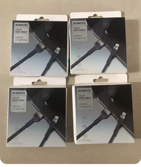 罗马仕苹果数据线充电线  2m长 全新未拆...