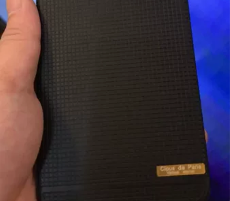 iPhone6plus纯黑色巴黎钉手机后盖...