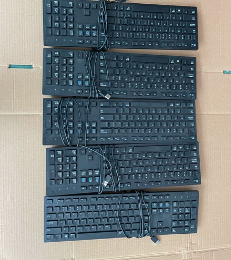 Dell戴尔有线键盘KB216巧克力办公商...