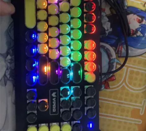 包邮 正品雷柏机械键盘V500pro黑轴 ...
