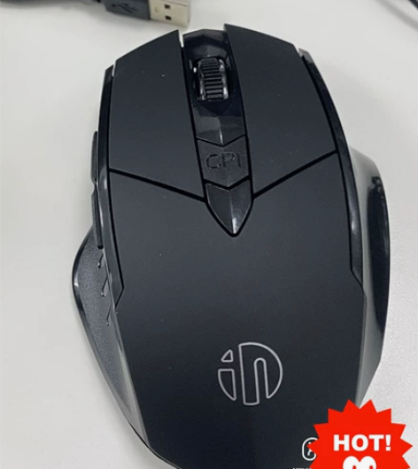 英菲克无线鼠标可充电英菲克PM6无线鼠标蓝...