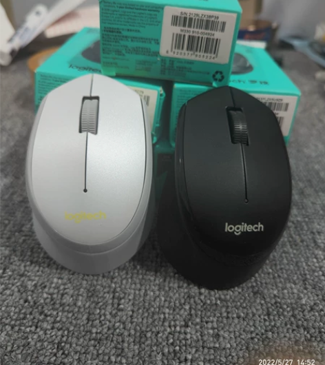 罗技M330无线鼠标舒适轻音10米覆盖即插...