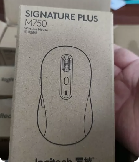 罗技M750大手鼠标白色全新正品未拆，支持...