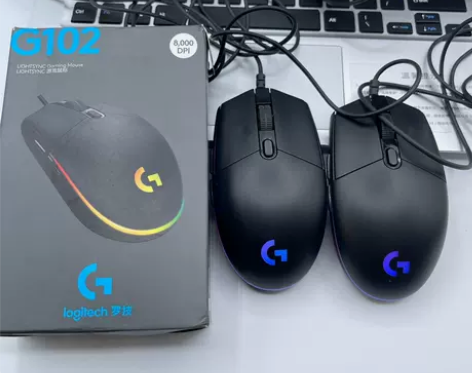 罗技G102二代 8000DPI RGB鼠...