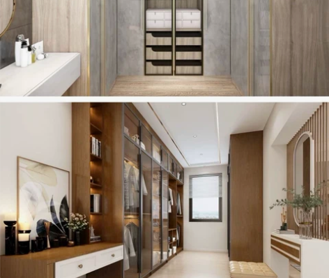 定制衣帽间//全国全屋定制//进口品牌有奥...