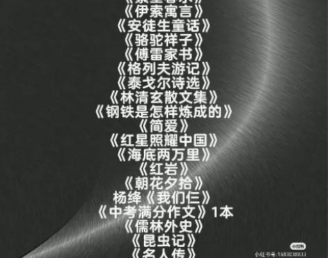 准初一/二/三同学来看了，都是初中必读书目...