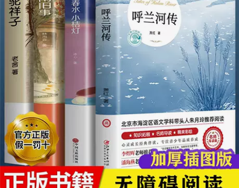 呼兰河传萧红著正版原著城南旧事骆驼祥子冰心...