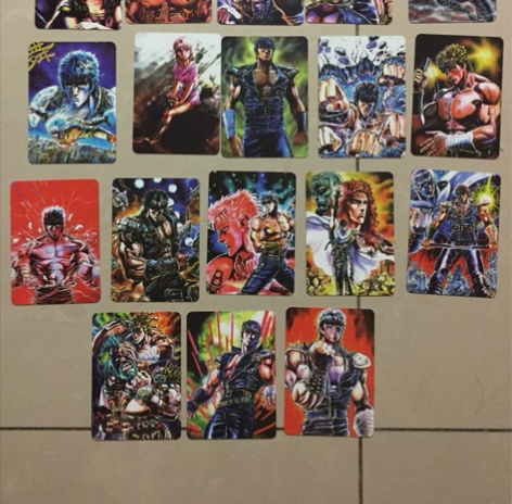 四拼一日漫卡片，圣传两张50、钢之炼金术师...