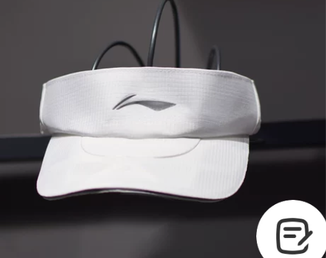 李宁空顶帽中性男女2021夏季新款户外休闲...