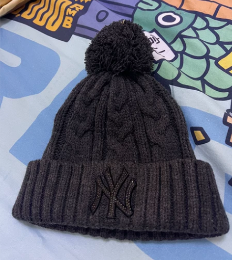 MLB毛线帽均码//全新// 灰色50M ...