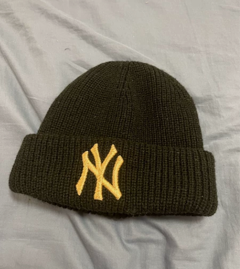 mlb针织帽子，戴过一，两次，广州天环专卖...