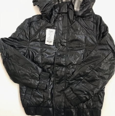 特价包邮全新鸿星尔克女子夹棉外套XL 17...