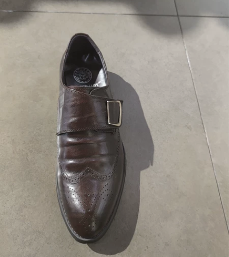 商务男鞋棕色全新41 感兴趣的话点“我想要...