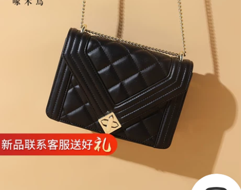 啄木鸟链条包女2019新款时尚单肩包女小包...