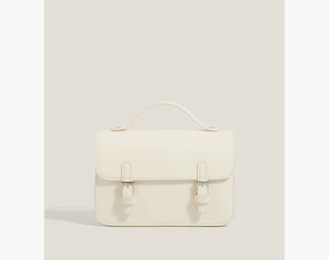 ?2021新款女包秋潮时尚复古邮差包学院风...