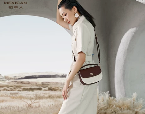 稻草人  女士包    单肩包斜挎包 感兴...