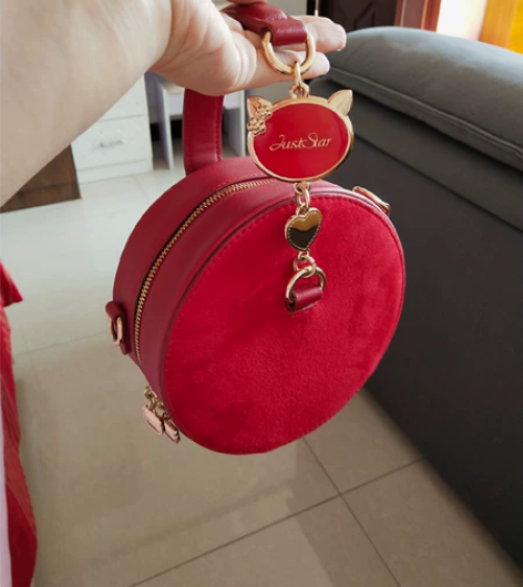 欧时纳 【萌趣手提】女士包包小包包女包斜挎...