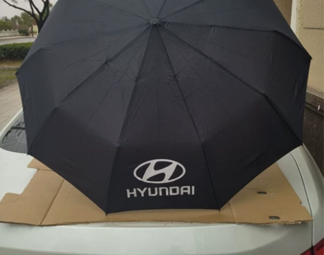 【全新处理】现代别克加长手柄10骨折叠伞一...