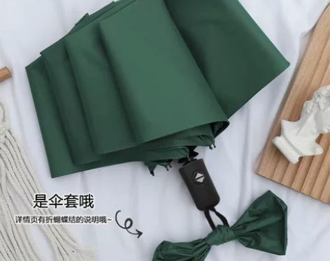 雨伞女ins森系简约高颜值折叠全自动伞防晒...