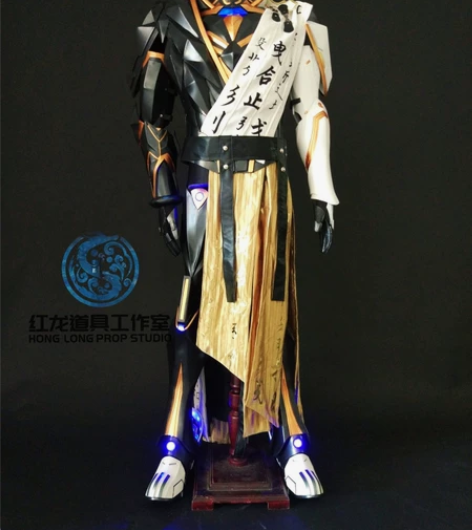 （尾款）李白cos鸣剑曳影cos红龙道具c...