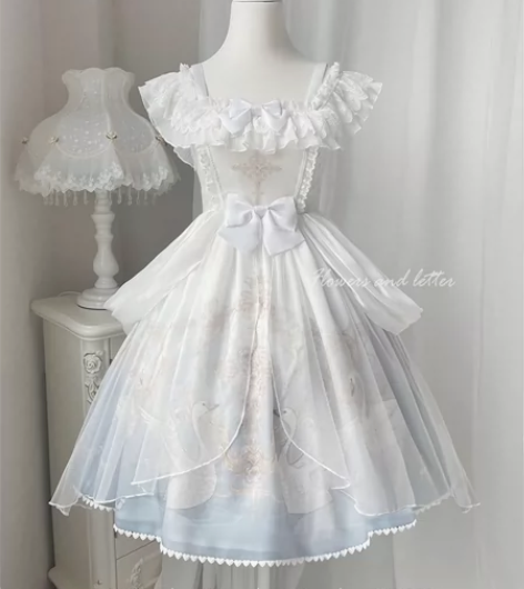 天鹅之梦Lolita 吊牌无(因为是厂原所...