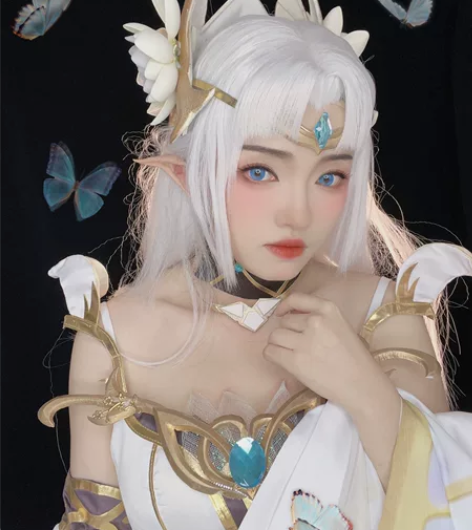 （现售）王者荣耀 貂蝉金色仲夏夜cos 旧...