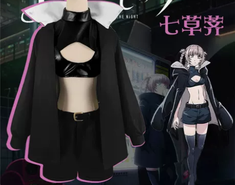 彻夜之歌七草荠cos服漫展二次元动漫服装c...
