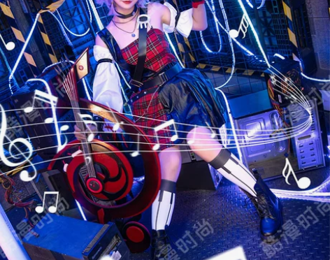 小乔cos服音你心动游戏连衣裙打歌服王者荣...