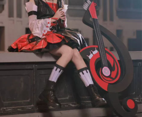 音你心动小乔cos加大道具 全新大全套35...