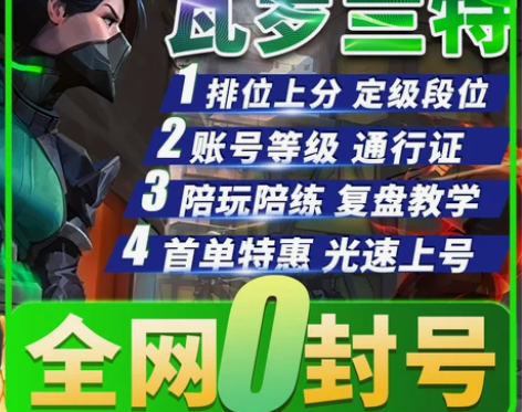 valorant瓦罗兰特无畏契约代练代肝排...