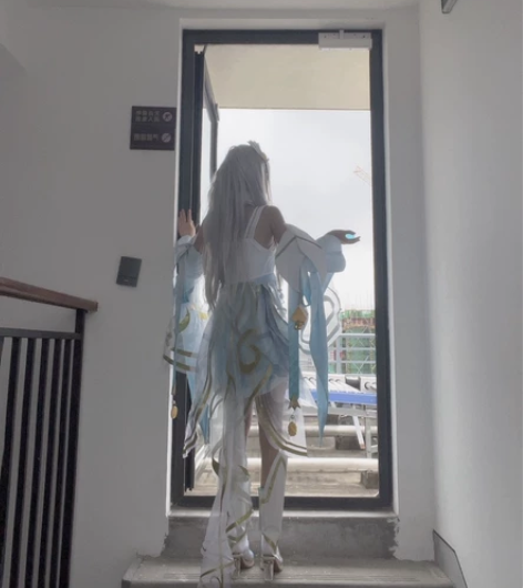 三町目 王者荣耀cos服 西施新皮肤游龙清...