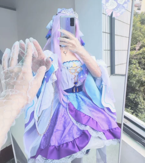 现货大乔挚爱花嫁cos大乔cos王者荣耀c...