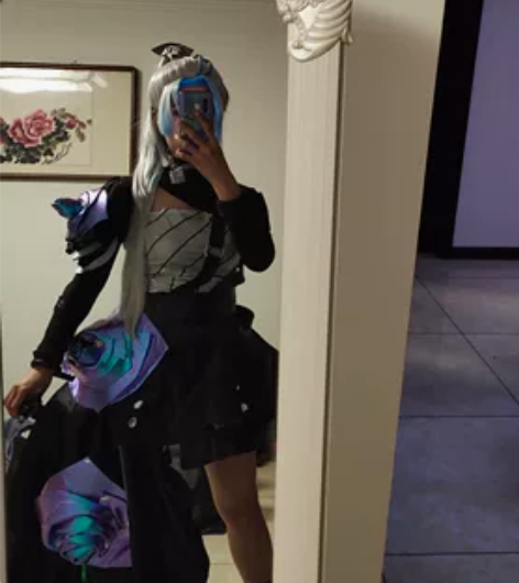 默契交锋cos 花木兰 l码 轻剑x2＋重...