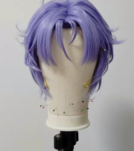 ［造型假发］新世界狂欢玖夜cos假发 手工...