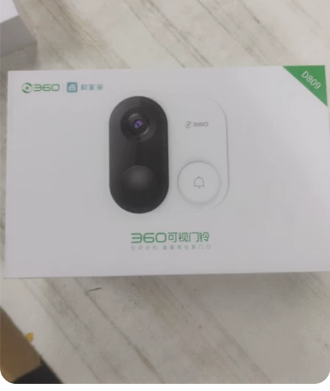 360可视门铃  D819 成色如图 功能...