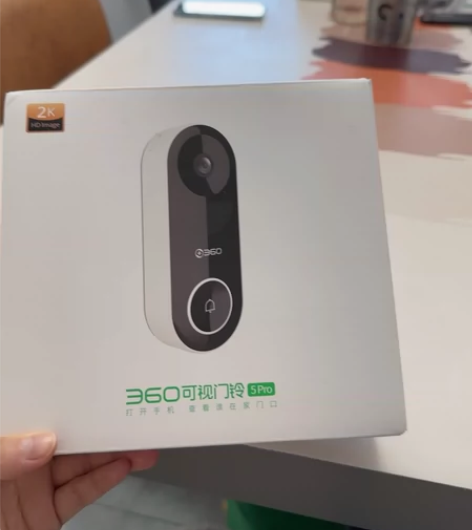 360可视门铃，几乎全新 感兴趣的话点“我...