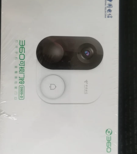个人闲置  360可视门铃D809-D 全...
