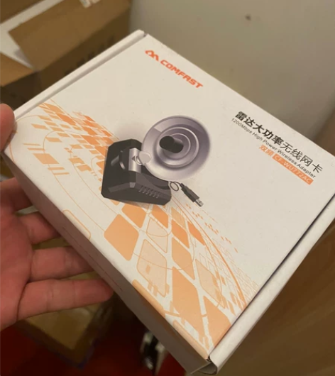 comfrst大功率穿墙无线网卡，全新。 ...