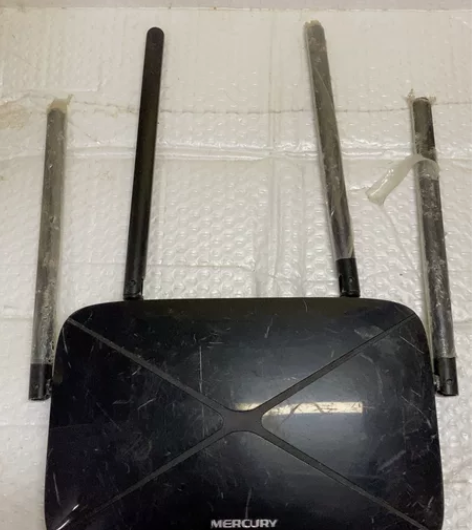 水星D12G双频全千兆四天线高速智能无线宽...