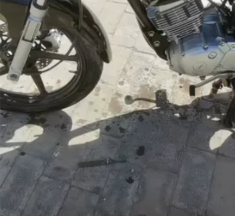 国三雅马哈天剑  一万多公里  起动机一颗...