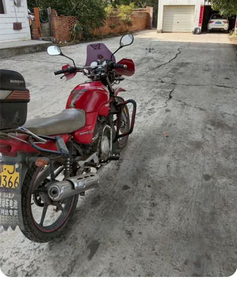 雅马哈ybr125-G越野版盖世天剑125...