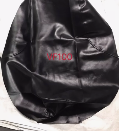 豪爵踏板摩托车VF100座包皮，座垫皮，黑色皮革座套皮 适用...