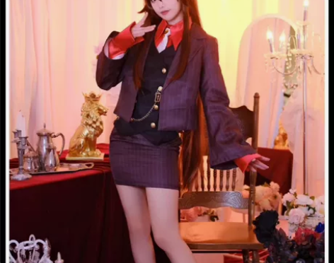 原神一加胡桃cos联名款联动款全套二次元动...