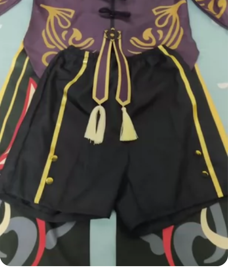 出胡桃cos服，买回来就穿了一次，有戒指、...