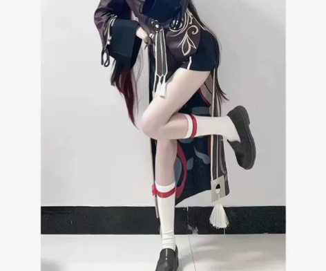 【胡桃cos】全新原神 往生堂堂主胡桃co...