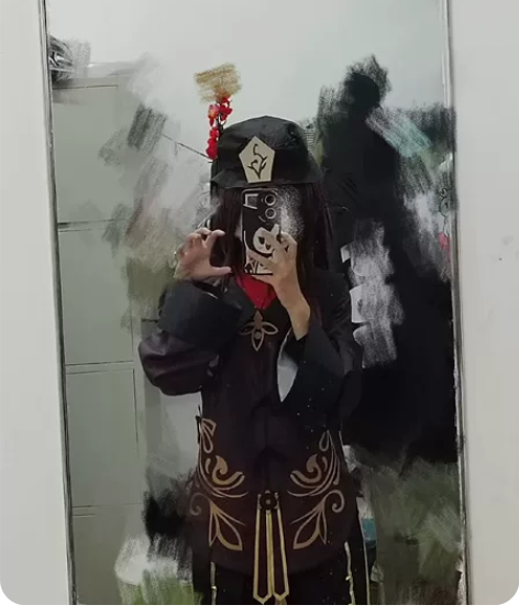 出原神胡桃cos服m码全套（除袜子外） 发...