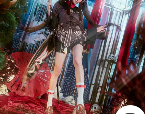 「漫骨」[没穿过]现货原神cos服，胡桃c...