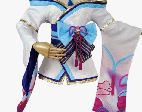 【出租】英雄联盟阿狸灵魂莲华cos 除道具...